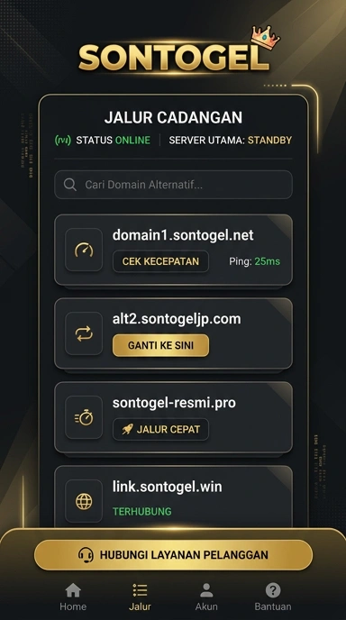 Tampilan link alternatif sontogel
